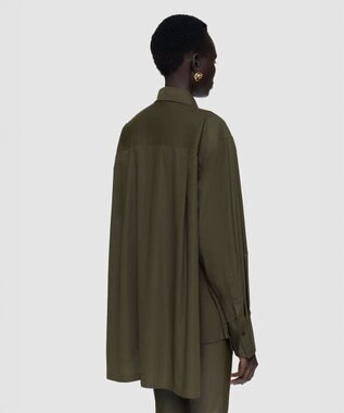 JOSEPH ポプリンコットン　ロングスリーブシャツ Palm Leaf