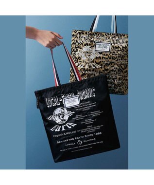 A.D.M.J. 【ファブリック】デービス/オリタタミバッグM BK