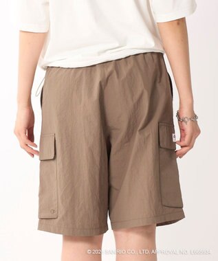 OP／FILA 【Ocean Pacific×ハローキティ】水陸両用ハーフパンツ ブラウン