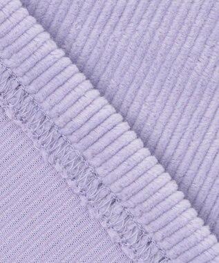 ANY KIDS ハイネック長袖カットソー ラベンダー