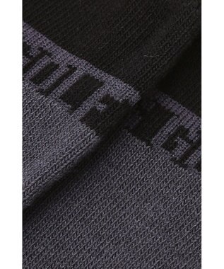 DAKS 【DAKS GOLF】ライン配色足首パイルソックス グレー