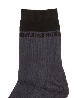 DAKS 【DAKS GOLF】ライン配色足首パイルソックス グレー