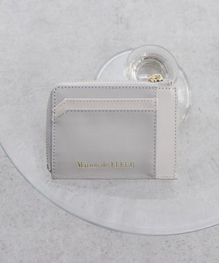 Maison de FLEUR 配色ビジューフラグメントケース Sax Blue