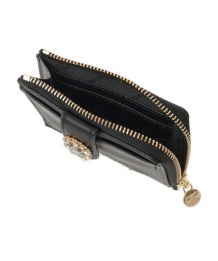 Maison de FLEUR 配色ビジューフラグメントケース Black