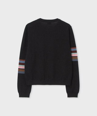 Paul Smith ラメ スワール ニット ブラック
