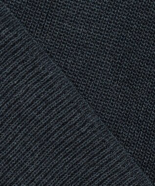 23区 【洗える】シャイニーシアー オーバーサイズ ニット ダークグリーン系