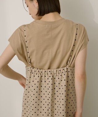 AMERICAN HOLIC ダブルストラップキャミワンピース【WEB限定カラー有り】 Dot