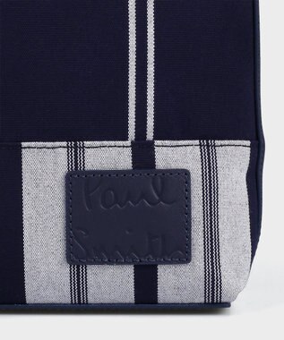 Paul Smith ウーブンストライプ ミニショルダーバッグ ネイビー