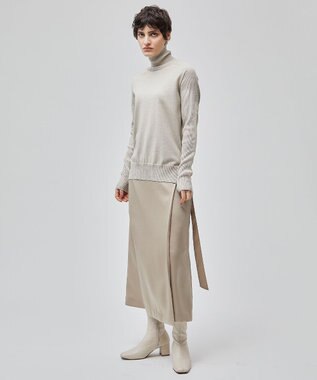 BEIGE， FLEUR / ラップスカート Beige