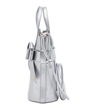 LANVIN en Bleu リュバン ショルダーバッグ シルバー