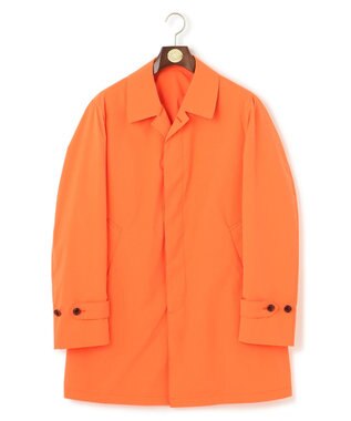 J.PRESS MEN 【驚きの軽さ / オンオフ兼用】【ストレッチ性 / 撥水機能 / 手洗い可】テクニカルライトポプリン カーコート オレンジ系