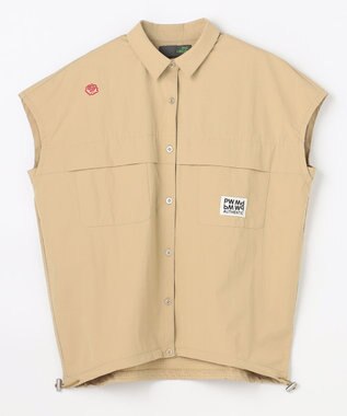 PW CIRCULUS 【すっきり見え袖】【WOMEN】サファリシャツ ゴルフウェア レディース