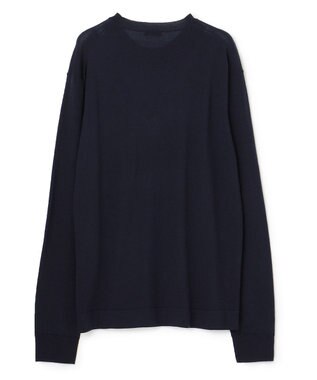 JOSEPH HOMME LIGHT MERIONS CREW NECK KNIT ネイビー系