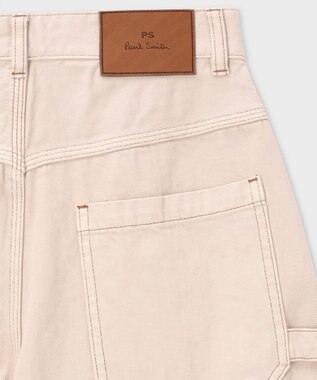 Paul Smith コントラストステッチ カーペンターパンツ ライトピンク