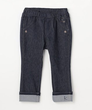 組曲 KIDS 【80-100㎝】シンフォニー デニムニットパンツ