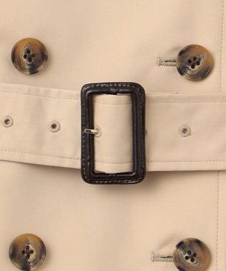 J.PRESS LADIES 【撥水】80/2 T/C ツイル トレンチコート ベージュ系