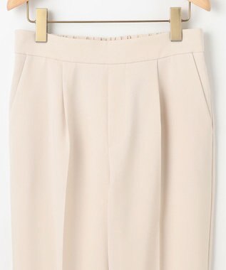 組曲 【ストレッチ・イージーケア】オシャクロス テーパードパンツ アイボリー系