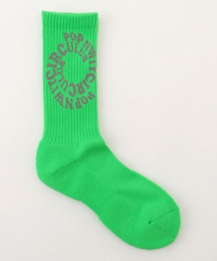  【WOMEN】【土踏まずをサポート】ＰＷサークルロゴ リブソックス