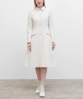 TOCCA 【洗える】CANVAS STORY ステンカラーコート アイボリー系