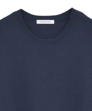 AMERICAN HOLIC バイパチロングニットプルオーバー Navy