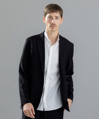 JOSEPH HOMME ソフトプリーツストレッチ / ジャケット ブラック系