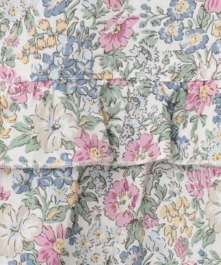 J.PRESS LADIES 【洗える】 LIBERTY Honeydew/Kate&Mil フリルネック ブラウス ピンク系5