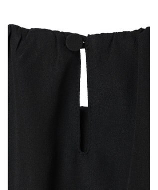 Green Parks ｅｆ－ｄｅ　ギャザーブラウス Black