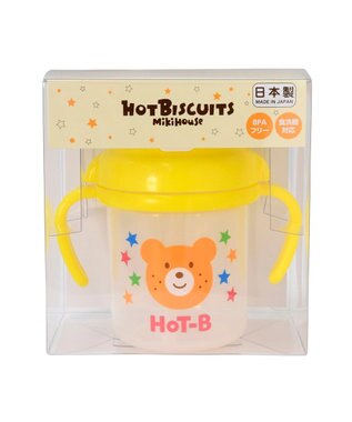 MIKI HOUSE HOT BISCUITS ストローマグ 黄