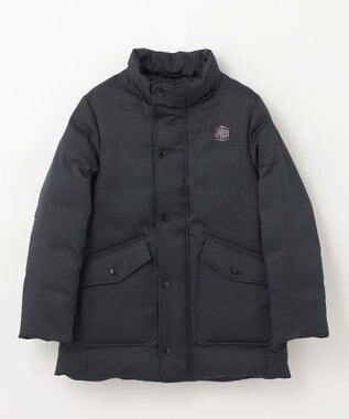 J.PRESS KIDS 【110-130cm】ウールライクヘリンボーン コート ネイビー系