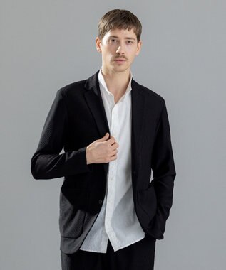 JOSEPH HOMME ソフトプリーツストレッチ / ジャケット ブラック系