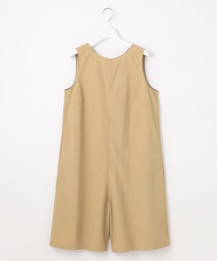 23区 L 【SLOW/一部店舗限定】UVカット/撥水/接触冷感 ナイロンタスランタフタ オールインワン ベージュ系