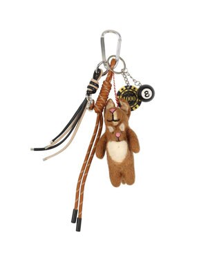 UNBILLION カシュカシュ cachecache / 羊毛フェルトアニマルチャーム ビー