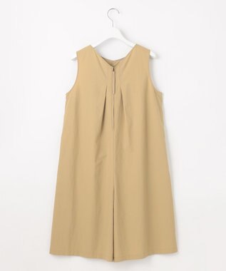 23区 【SLOW/一部店舗限定】UVカット/撥水/接触冷感 ナイロンタスランタフタ オールインワン ベージュ系