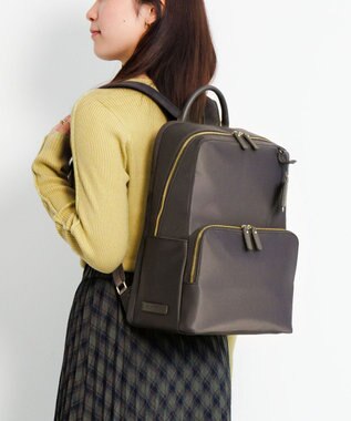 ACE BAGS & LUGGAGE Jewelna Rose フレイヤ・リュック エアリィ A4/14.0インチPC収納 16262 ジュエルナローズ ダークチャコール