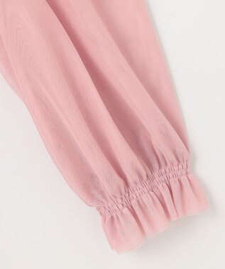 組曲 KIDS 【150-160㎝】チュールフレア ドレス ピンク