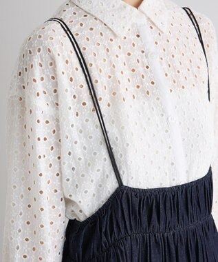 Green Parks ギャザースカート Indigo