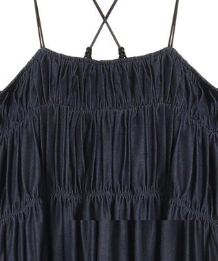 Green Parks ギャザースカート Indigo