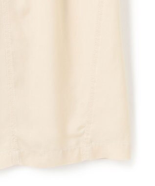 BEIGE， 【洗える】PAWPAW / ウエストリボンタックスカート Meringue