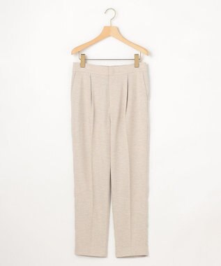 組曲 L 【先行予約】ライトリネンライクテーパード パンツ ベージュ系