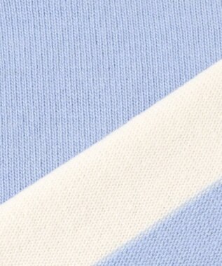 J.PRESS LADIES CAT ブロッキング ニット サックス系