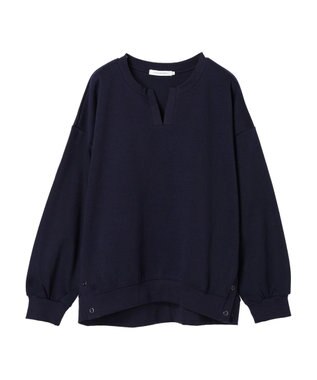 AMERICAN HOLIC カフタンサイドボタンポンチプルオーバー Blue