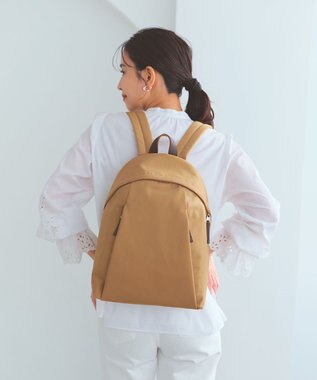 TOPKAPI 【Breath TOPKAPI】SLANT スラント ナイロン ユーティリティ リュック バックパック　A4 / 軽量 ブラウン