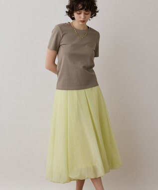 GRACE CONTINENTAL バルーンシアースカート