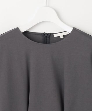 自由区 S クリアコットンポンチタックジャージ カットソー スレート