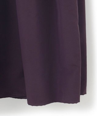 23区 【APPLAUDIR】ソフトタフタ ドレス パープル系