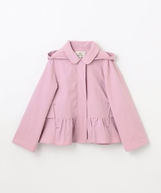 組曲 KIDS 【110-140㎝】【撥水】フリル マウンパ ラベンダー