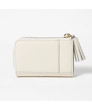 UNBILLION perche サスティナブルハラコタイプスマートキーケース アイボリーチェック