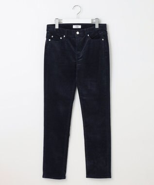J.PRESS LADIES 【洗える】21ウェルコーデュロイ ストレッチ パンツ ネイビー系