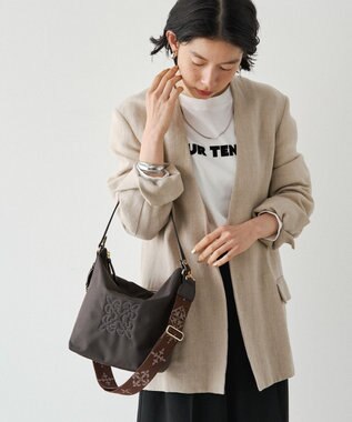 russet 《WEB限定》スタンダードミニショルダーバッグ <ナイロン>(CE-1719-WEB) D.Brown