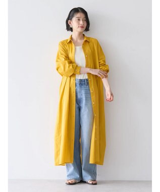 AMERICAN HOLIC 丈違いボイルワンピース Orange